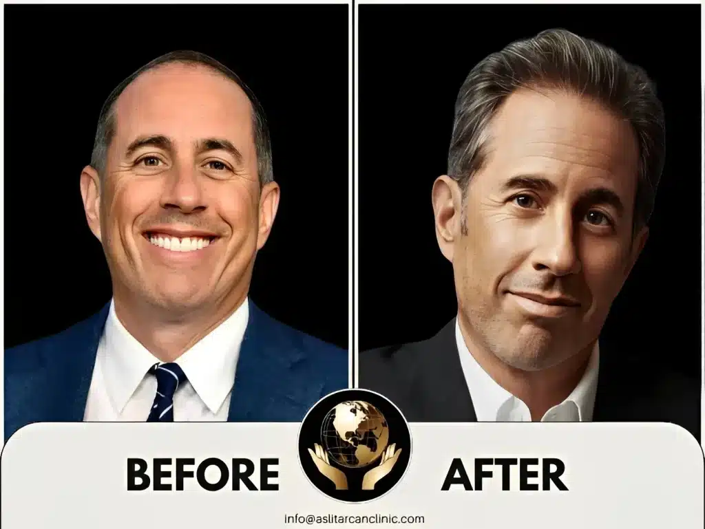 Before And After Transformation of Jerry Seinfeld