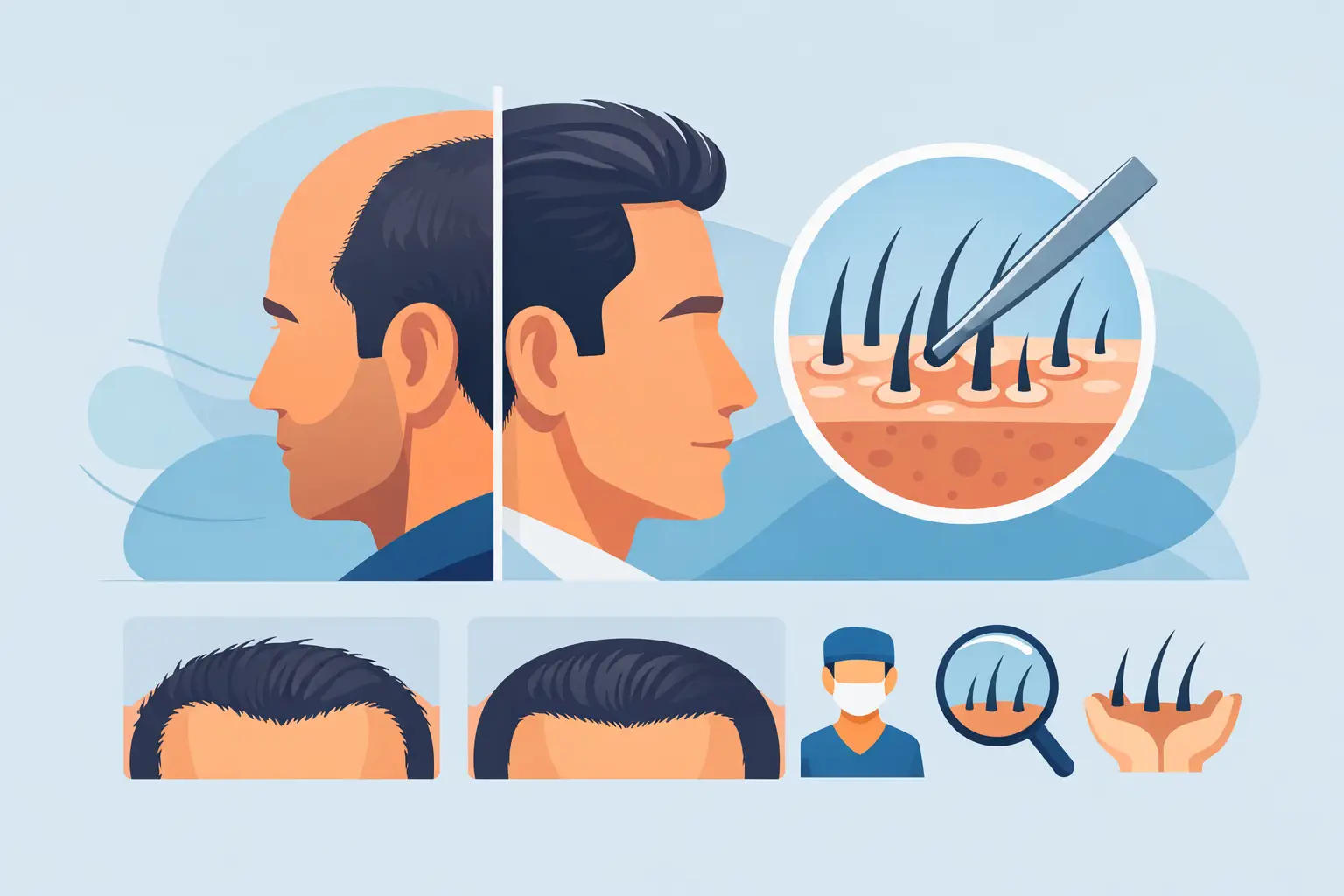 Can Transplanted Hair Look Natural? What Decides It