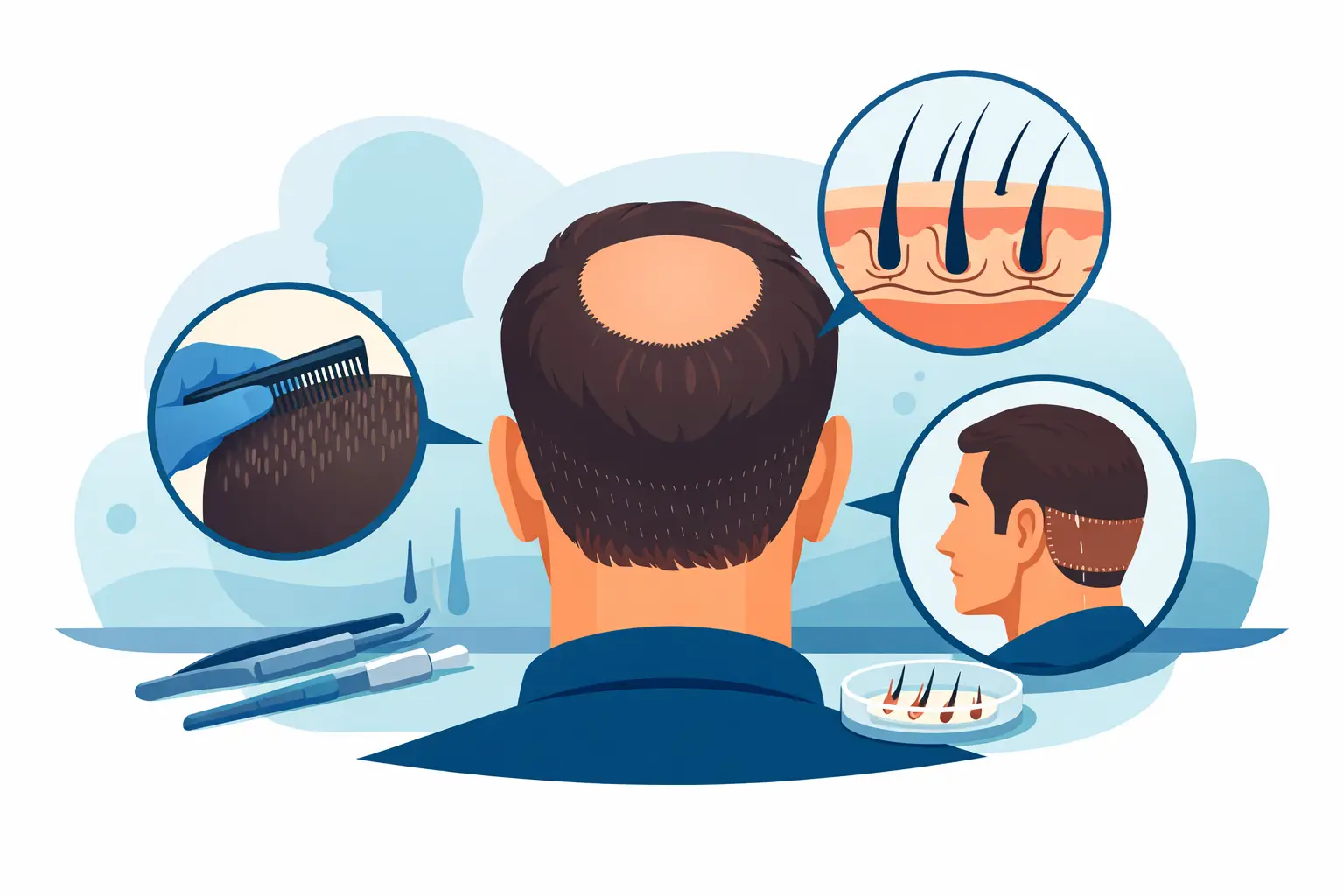 How to Assess Donor Area for Hair Transplants
