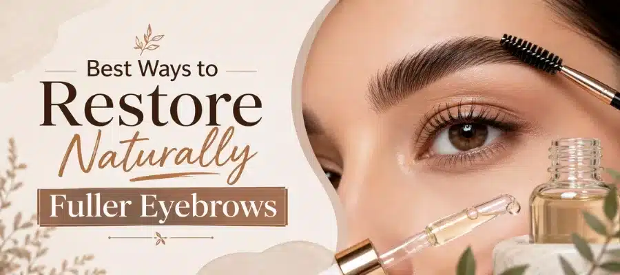 Best Ways to Restore Naturally Fuller Eyebrows