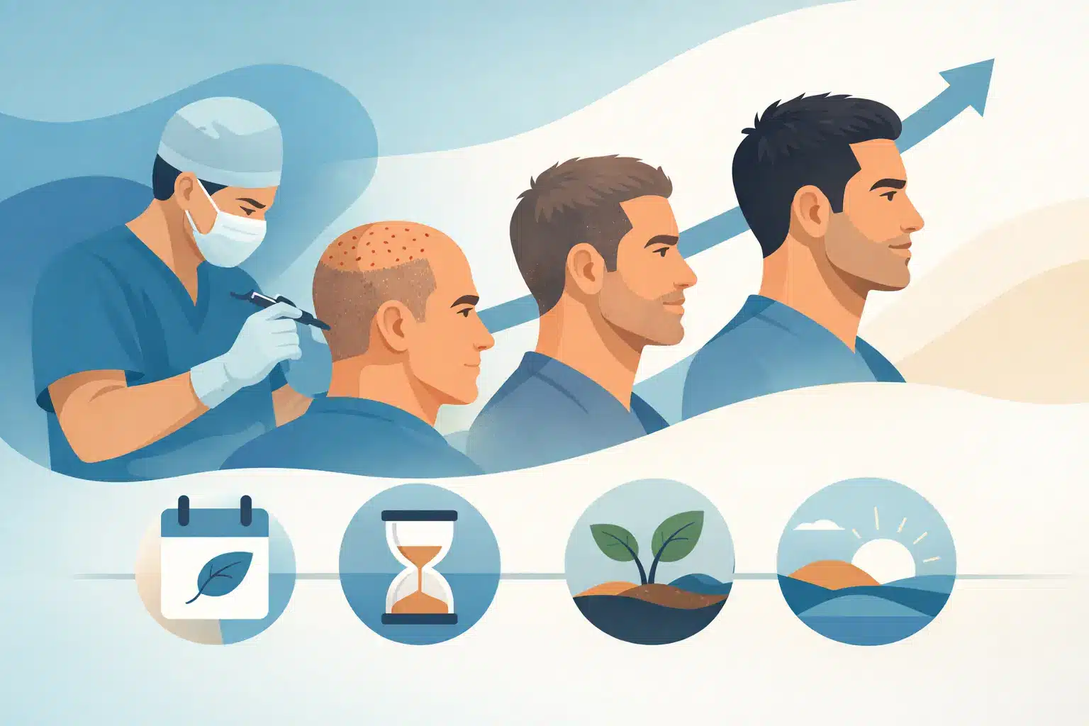 FUE Patient Results: What to Expect Month by Month