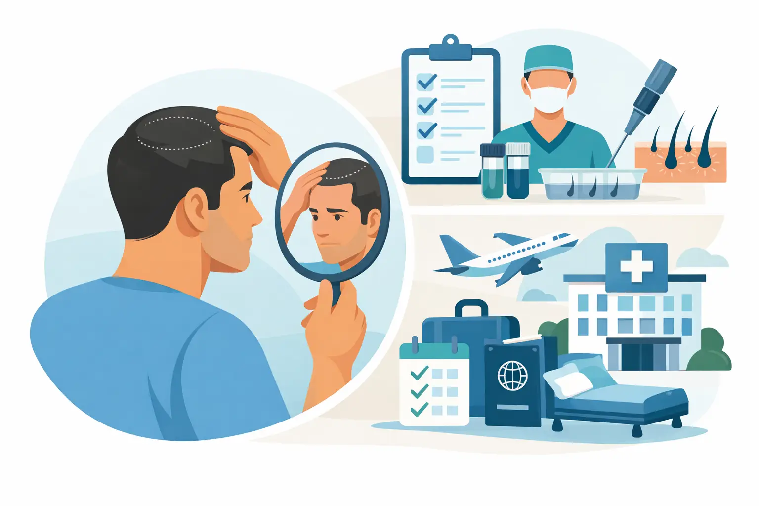 Hair Transplant Checklist Before You Book