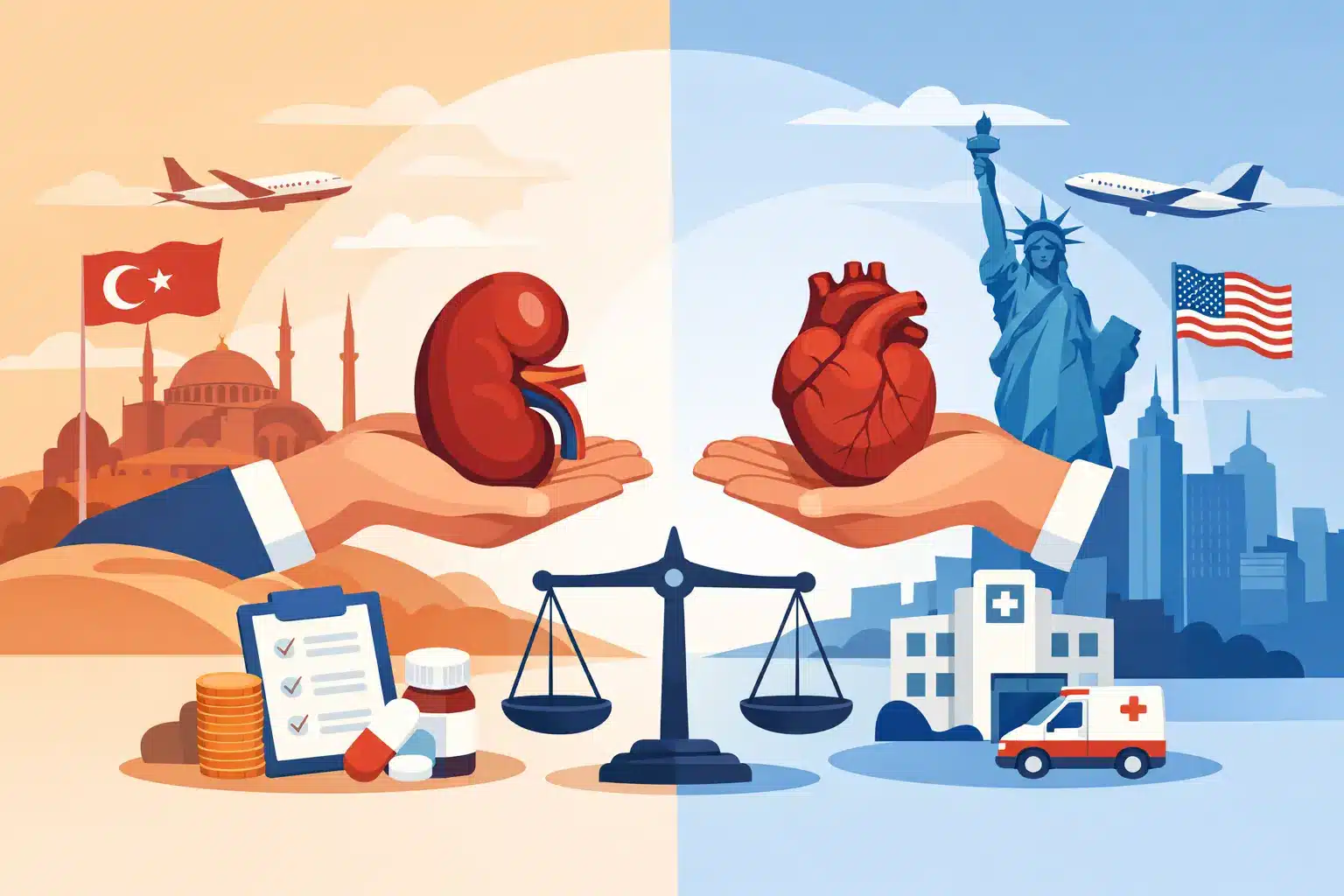 Turkey USA Transplant Comparison: What Matters