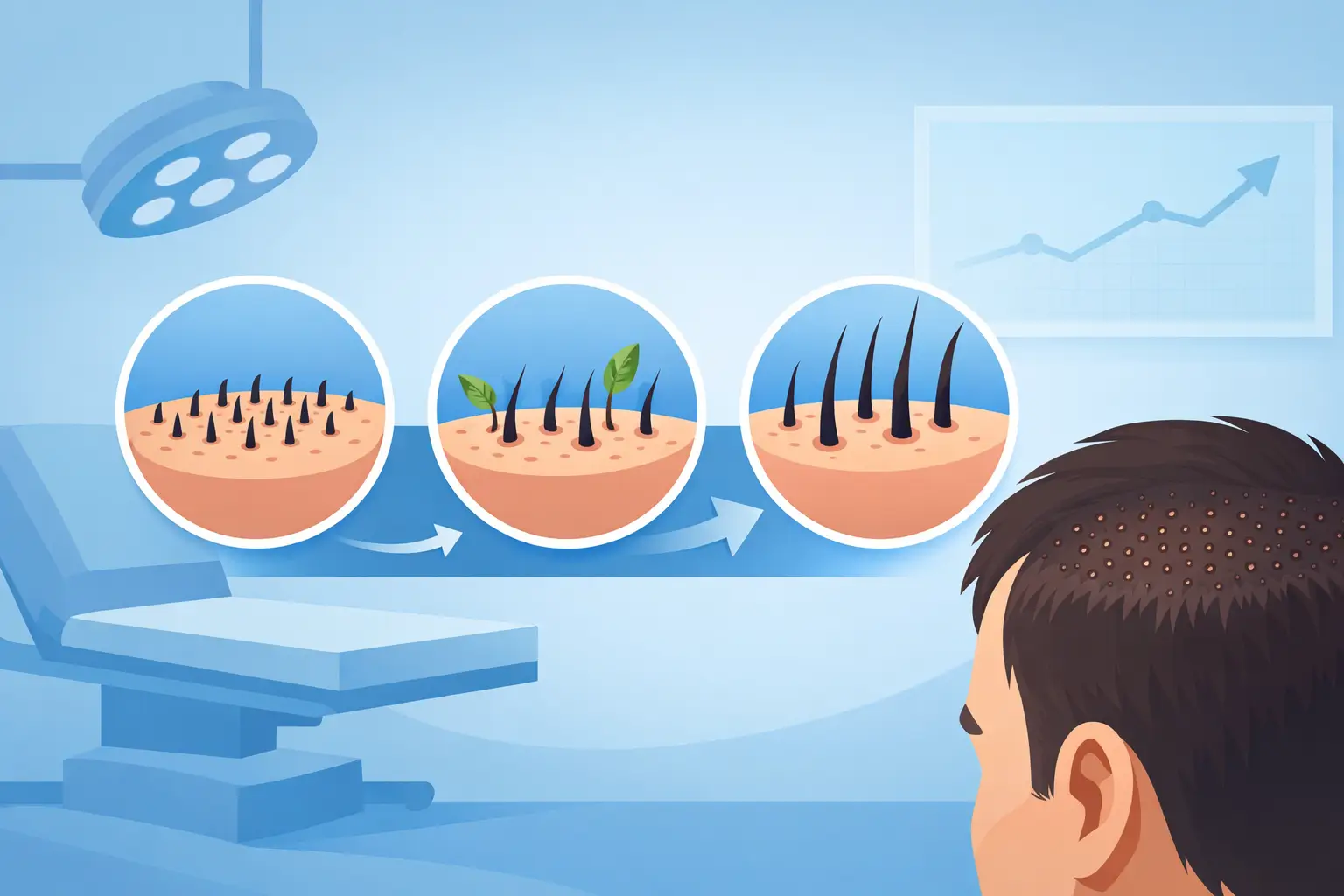 When Do Transplant Grafts Grow After Surgery?