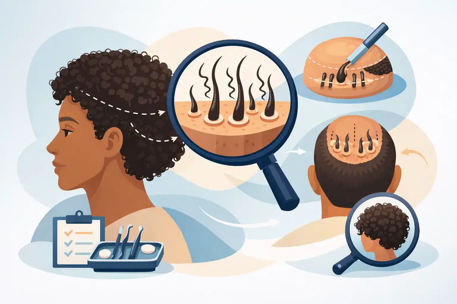 Can Curly Hair Be Transplanted? What to Know