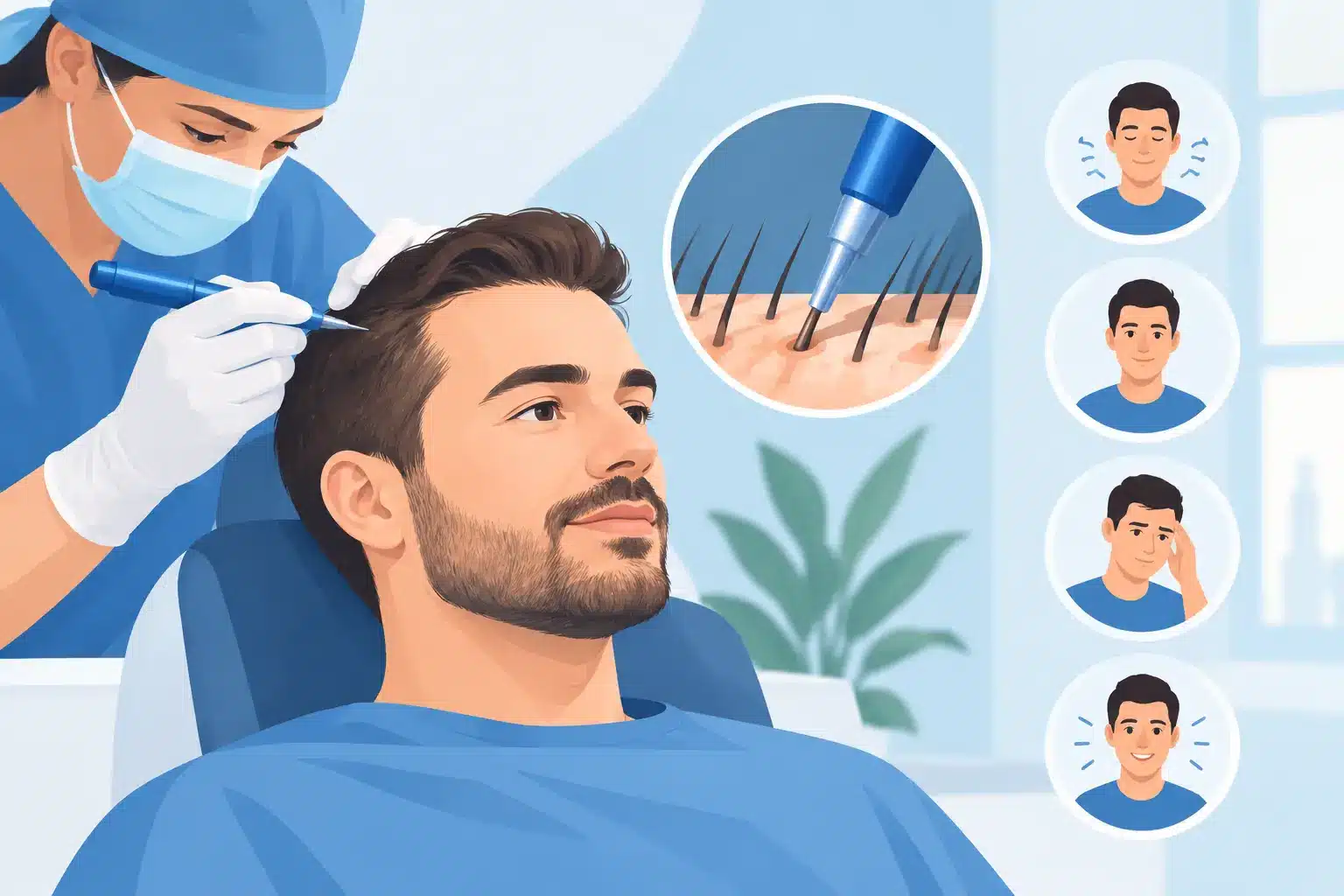 Does Sapphire FUE Hurt? What Patients Feel
