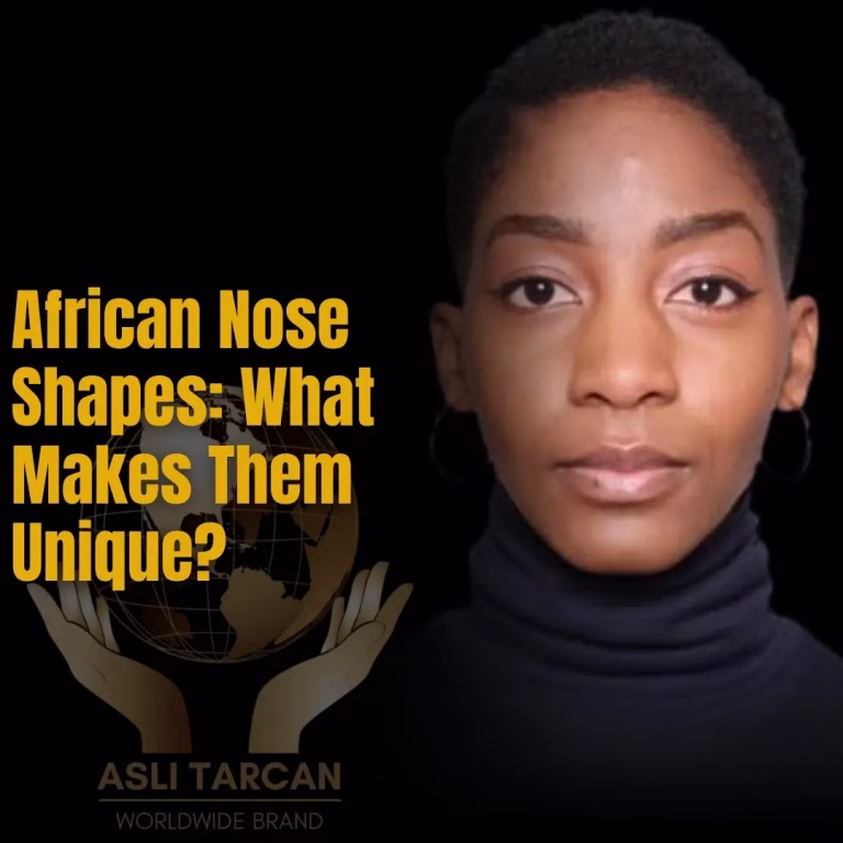African Nose Shapes - Wide Noses & Low Bridges