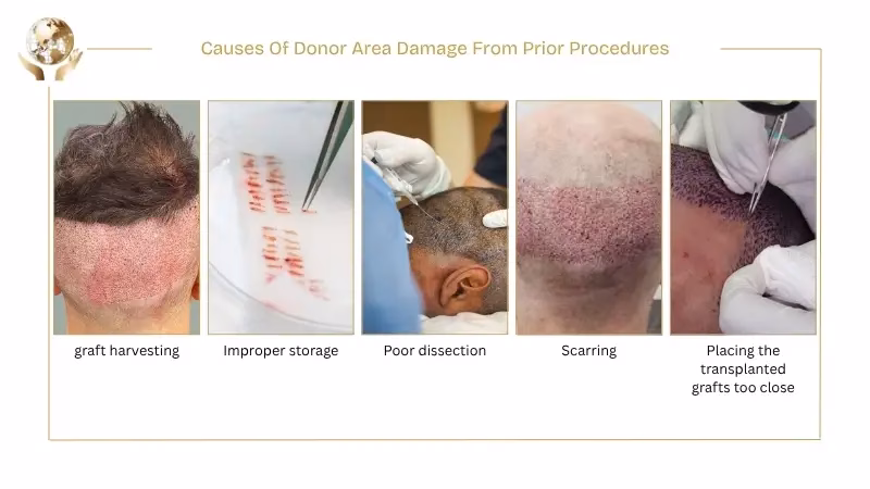 Not Enough Donor Hair For Transplant 6 Causes Of Donor Area Damage From Prior Procedures