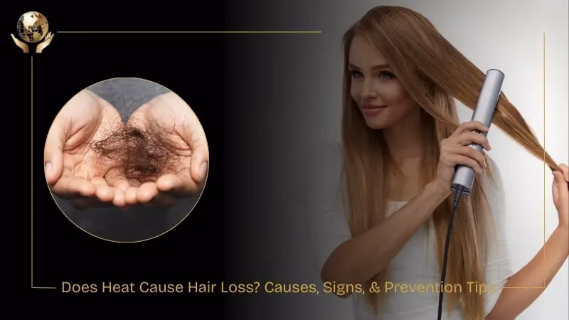 Does Heat Cause Hair Loss? Causes, Signs, & Prevention Tips 1 Does Heat Cause Hair Loss Causes, Signs, & Prevention Tips