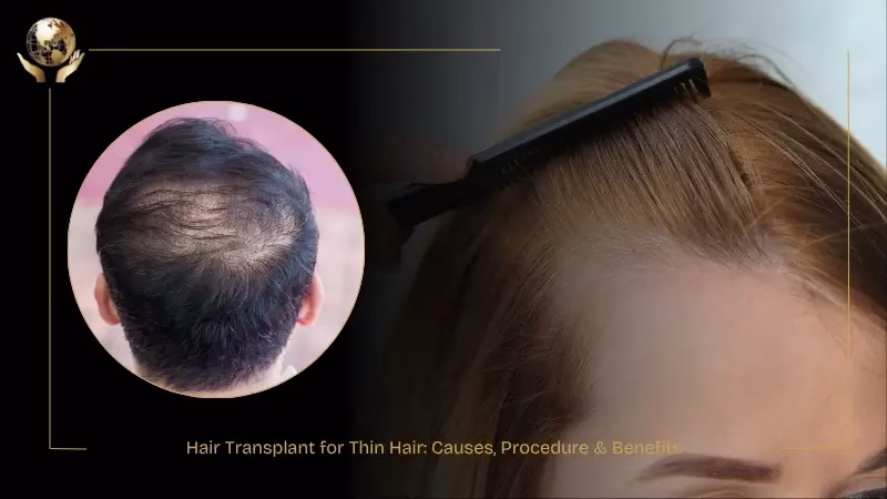 Hair Transplant for Thin Hair: Causes, Procedure & Benefits 1 Hair Transplant for Thin Hair Causes, Procedure & Benefits