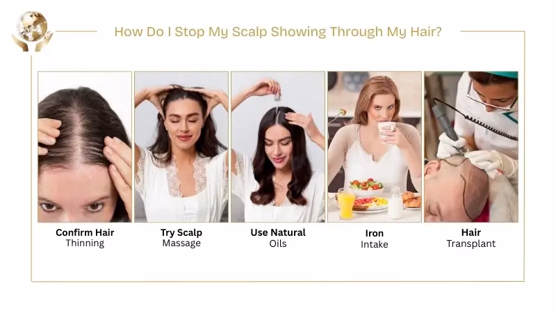 My Hair Is So Thin I Can See My Scalp | Causes & Solutions 3 How Do I Stop My Scalp Showing Through My Hair
