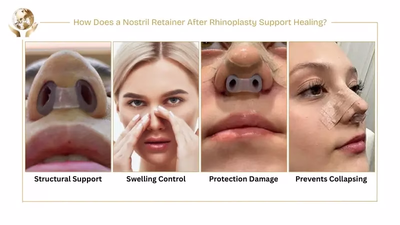 How Does a Nostril Retainer After Rhinoplasty Support Healing