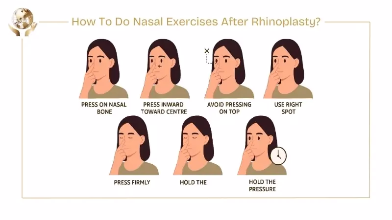 Nasal Exercises After Rhinoplasty - When, Why and How to Do Them 4 How To Do Nasal Exercises After Rhinoplasty