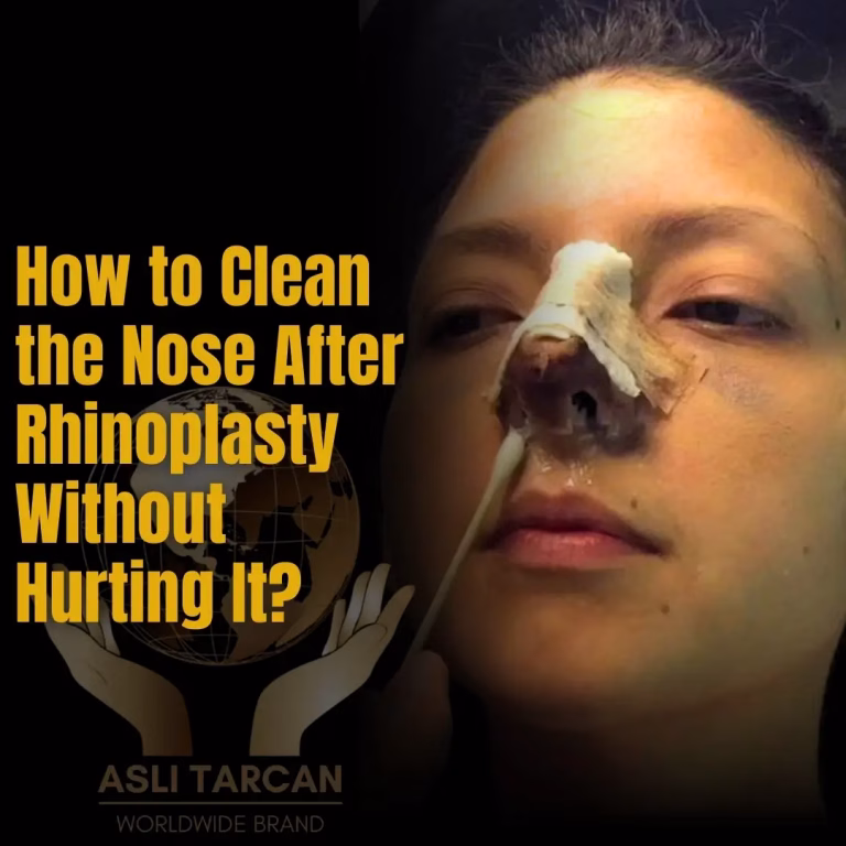 How to Clean Nose After Rhinoplasty Without Hurting It