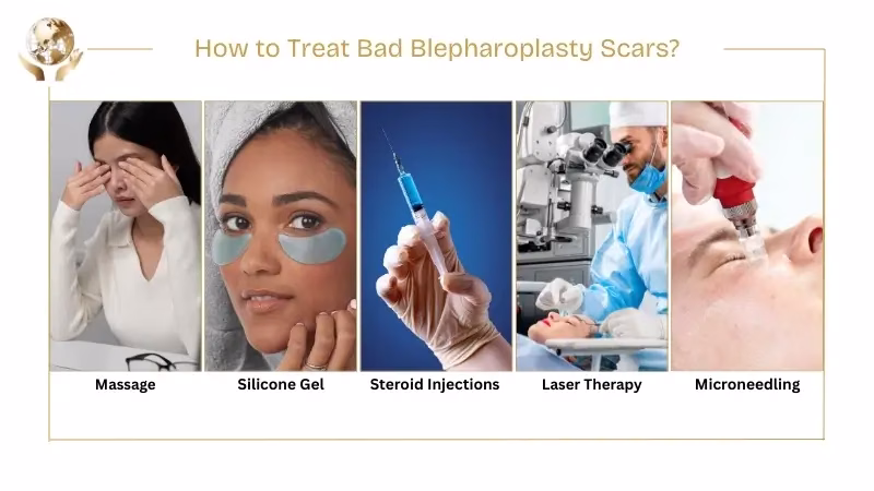 How to Treat Bad Blepharoplasty Scars