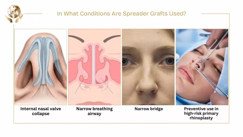 Do Spreader Grafts Make Nose Wider or Fix the Inverted-V? 2 In What Conditions Are Spreader Grafts Used