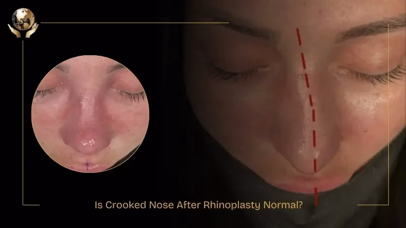 How to Correct a Crooked Nose After Rhinoplasty Surgery 1 Is Crooked Nose After Rhinoplasty Normal