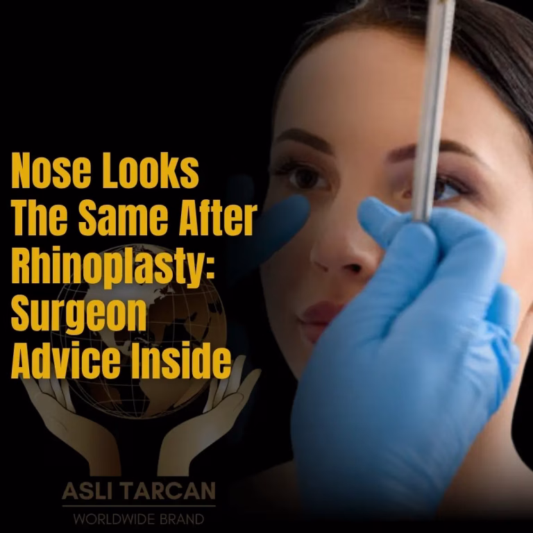 Is It Normal if the Nose Looks the Same After Rhinoplasty