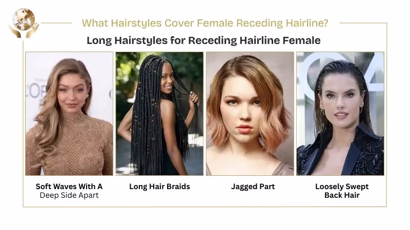 35 Classic Hairstyles For Women With Receding Hairline 9 Long Hairstyles for Receding Hairline Female