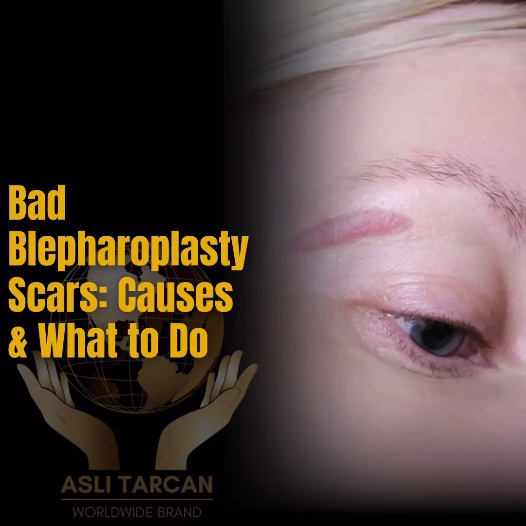 Main Causes of Bad Blepharoplasty Scars & What to Do