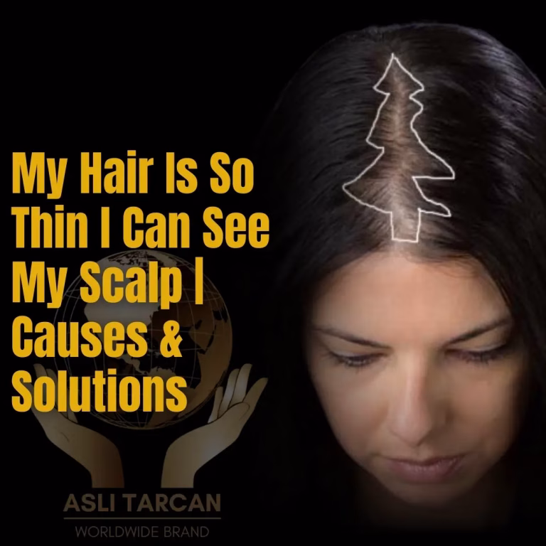 My Hair Is So Thin I Can See My Scalp