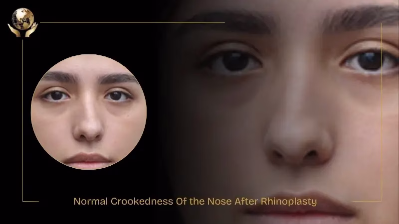 How to Correct a Crooked Nose After Rhinoplasty Surgery 3 Normal Crookedness Of the Nose After Rhinoplasty
