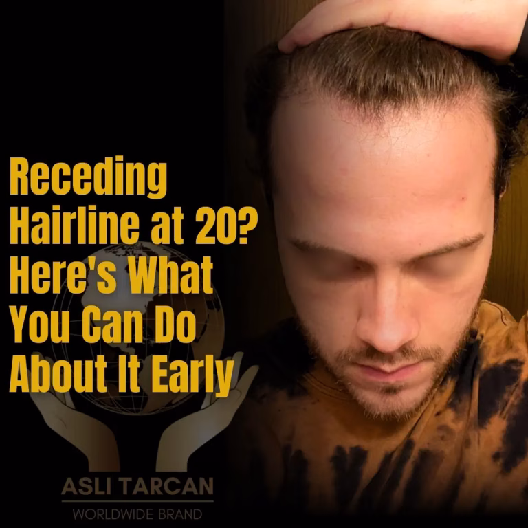 Receding Hairline at 20 What You Can Do About It Early