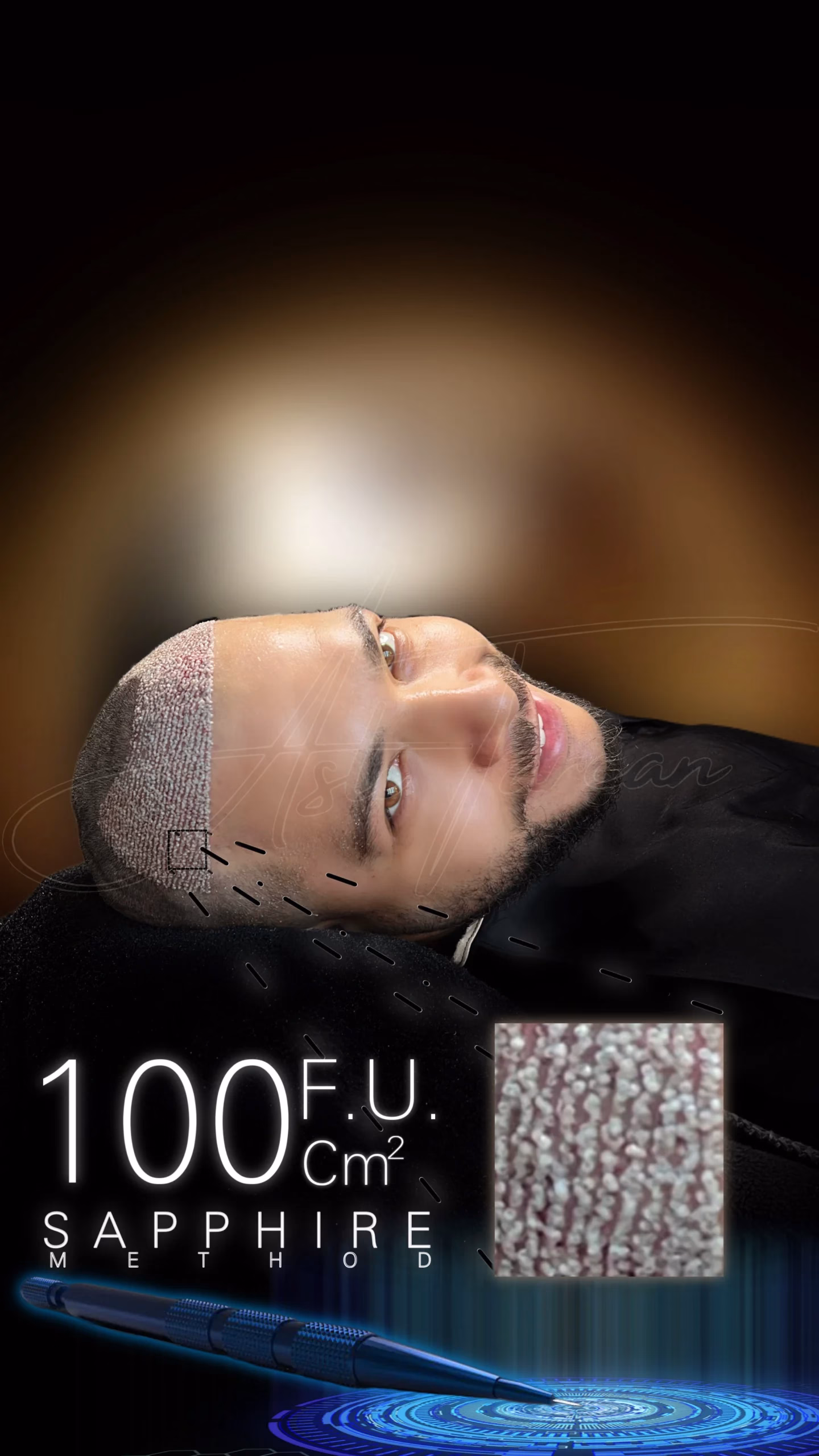 Saphir FUE Methode 2