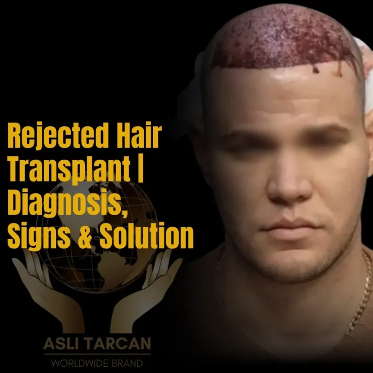 Signs of Failed or Rejected Hair Transplant & Solution