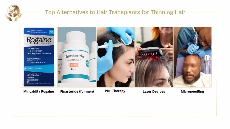 Hair Transplant for Thin Hair: Causes, Procedure & Benefits 8 Top Alternatives to Hair Transplants for Thinning Hair