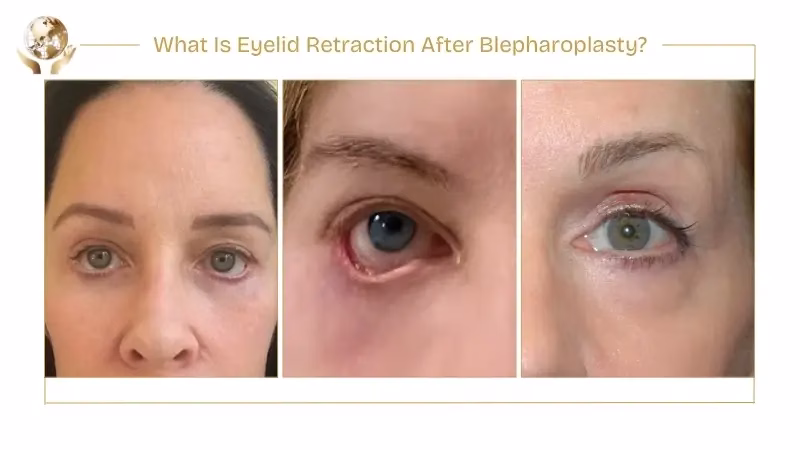 What Is Eyelid Retraction After Blepharoplasty