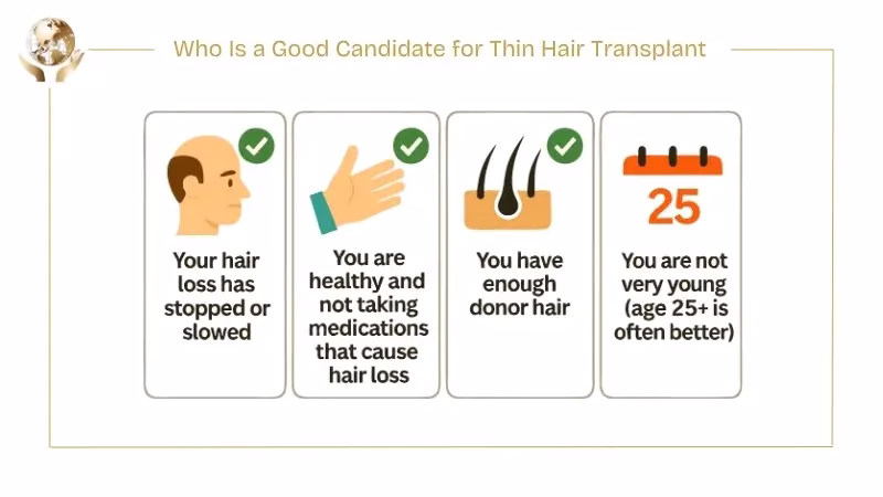 Hair Transplant for Thin Hair: Causes, Procedure & Benefits 4 Who Is a Good Candidate for Thin Hair Transplant