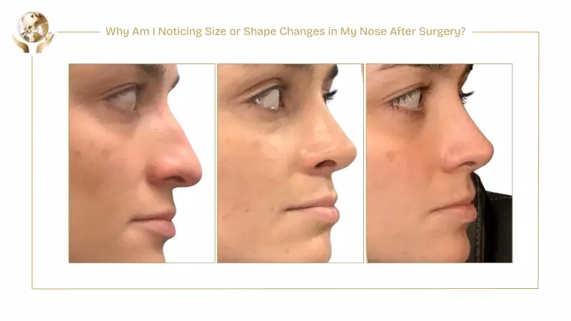 Rhinoplasty 1 vs 3 Months: What You’ll Notice Most 2 Why Am I Noticing Size or Shape Changes in My Nose After Surgery