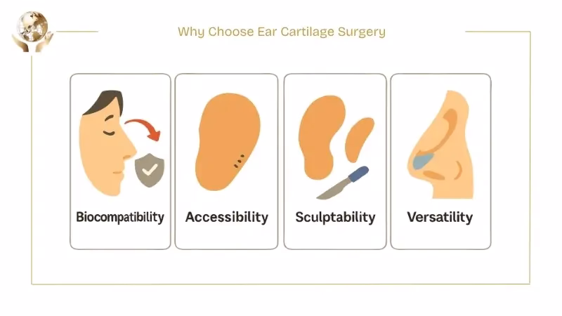 Ear Cartilage for Rhinoplasty: Is It Safe and Effective? 4 Why Choose Ear Cartilage Surgery