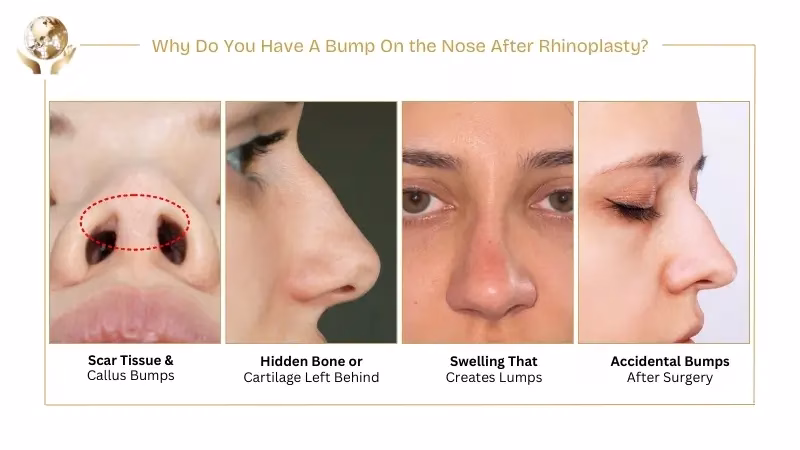 Why You May Notice a Bump on Nose After Rhinoplasty? 1 Why Do You Have A Bump On the Nose After Rhinoplasty