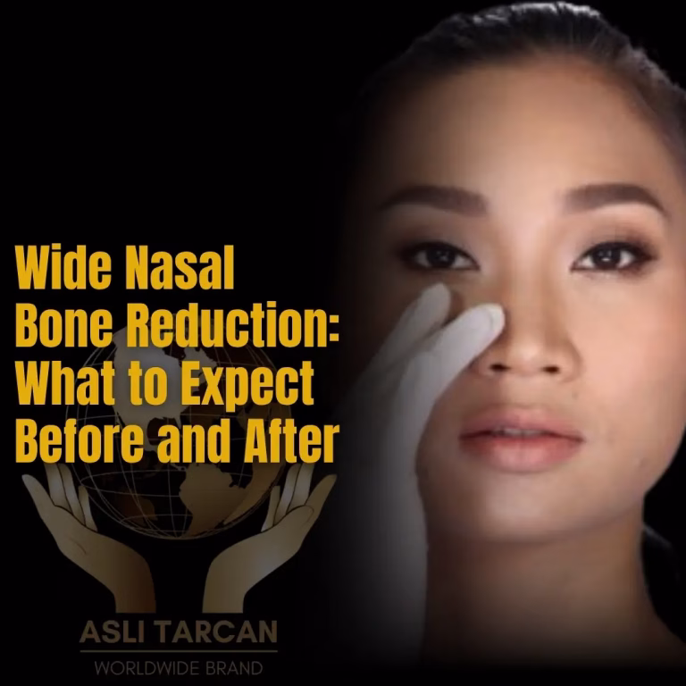 Wide Nasal Bone Reduction Creating Symmetry & Facial Harmony